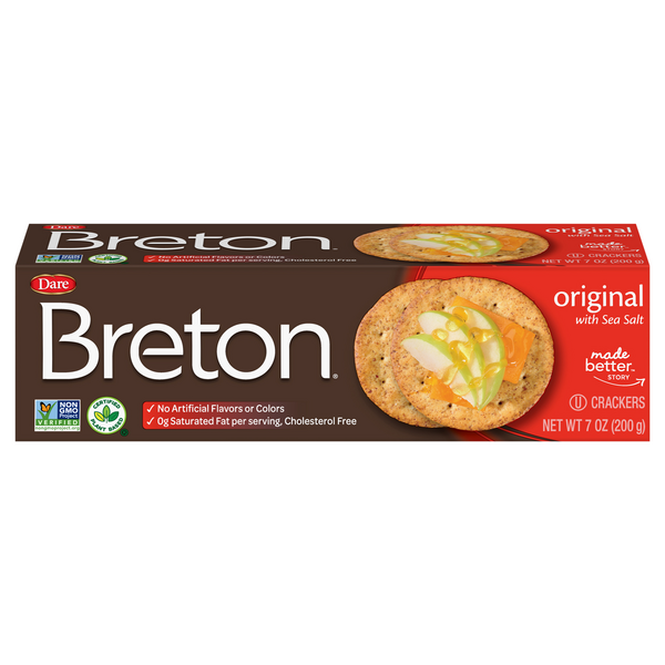 Breton Original Crackers Mini 8oz - Ashe County Cheese