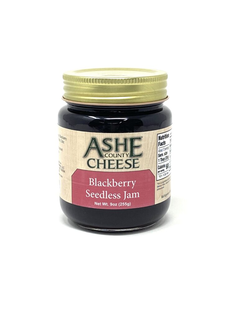 9oz. Blackberry Seedless Jam - Ashe County Cheese